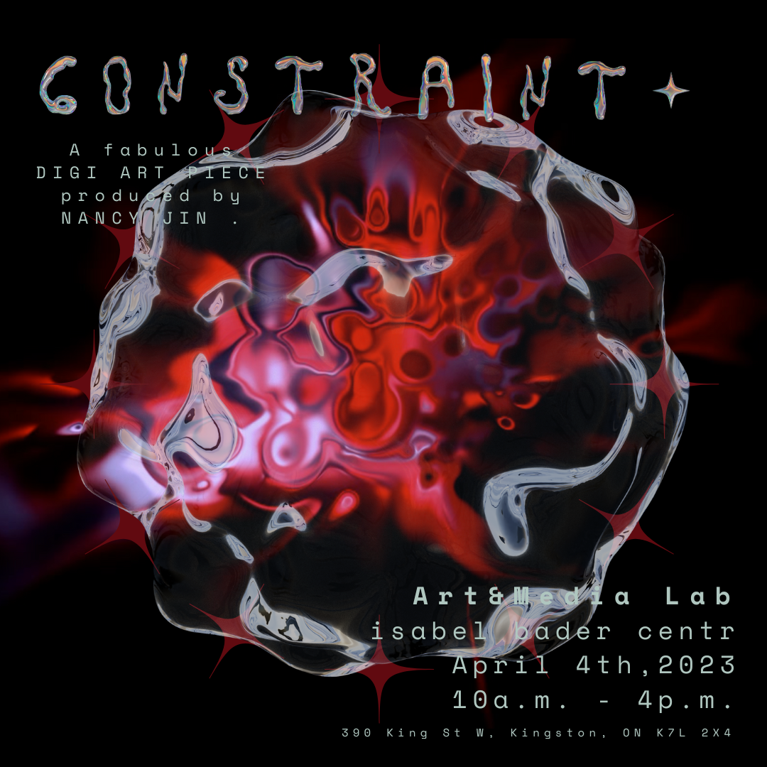 CONSTRAINT+ Exhibition Poster